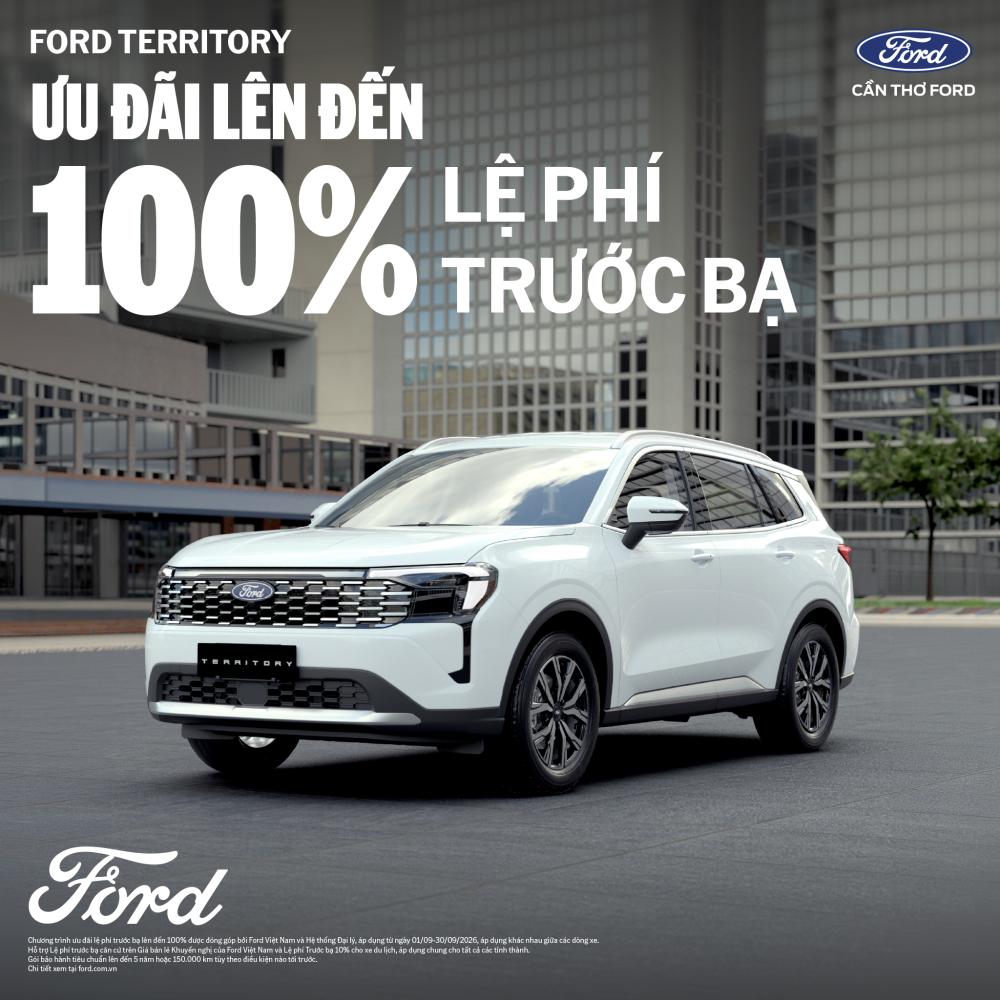 CHƯƠNG TRÌNH KHUYẾN MẠI FORD THÁNG 09/2026