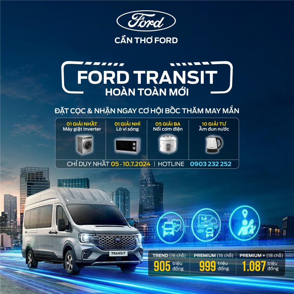 ĐẶT CỌC TRANSIT - RINH NGAY QUÀ HAY